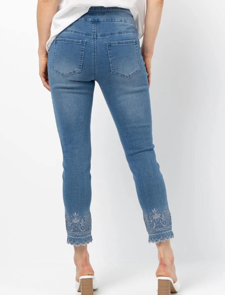 Straight-leg Jeans
