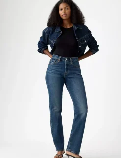 Straight-leg Jeans