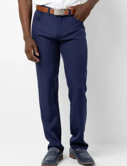 Straight-leg Stretch Dress Pants