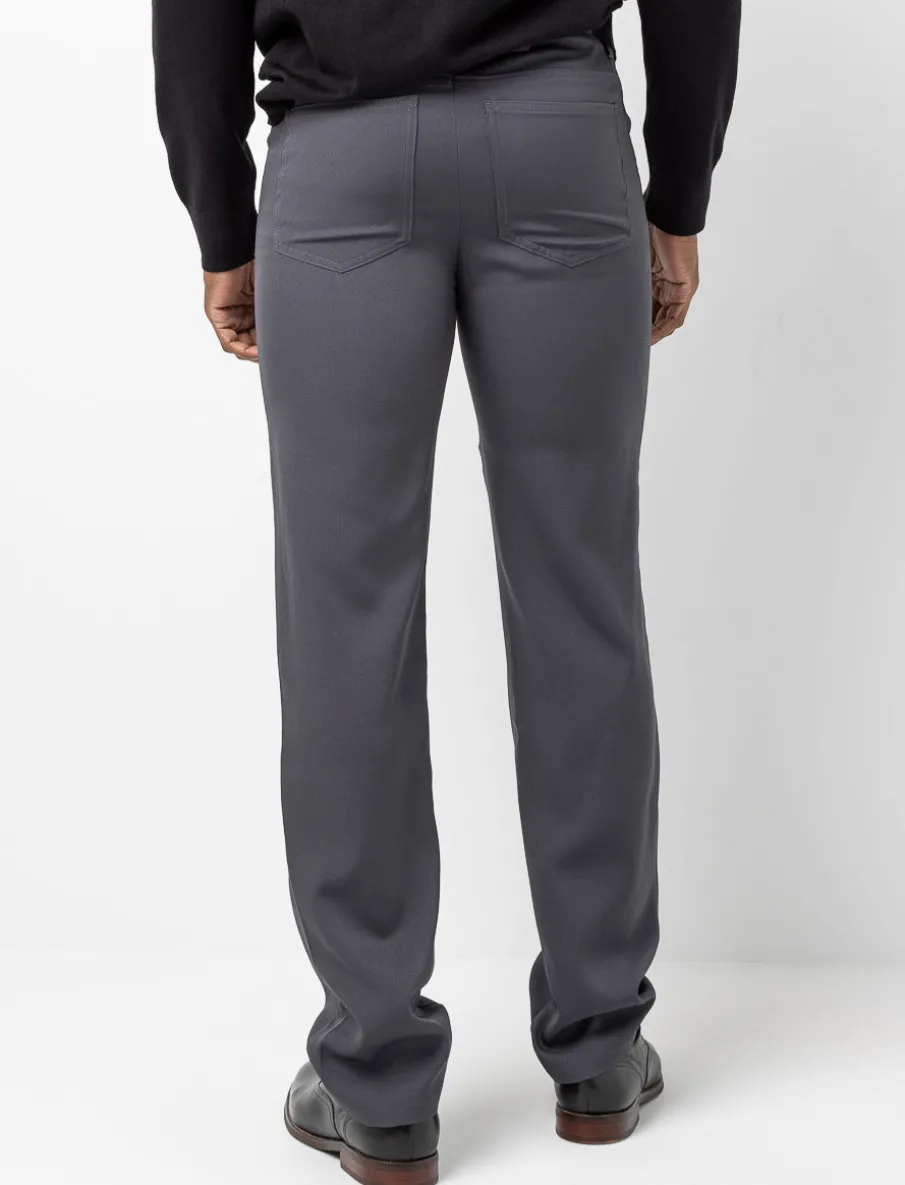 Straight-leg Stretch Dress Pants