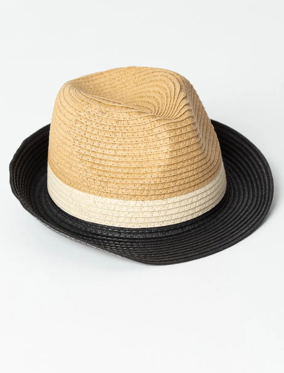 Straw Fedora Hat