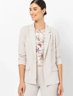 Streamlined Buttonless Blazer