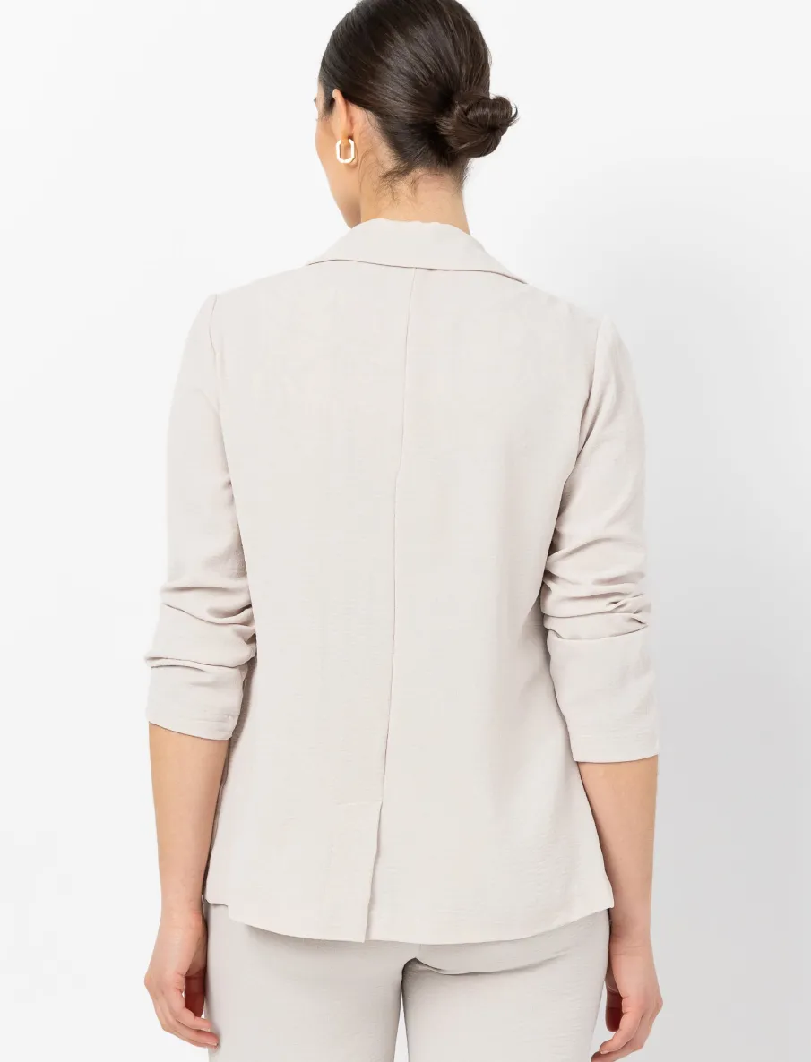 Streamlined Buttonless Blazer