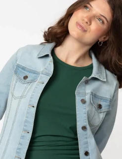 Stretch Denim Jacket
