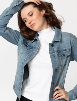 Stretch Denim Jacket