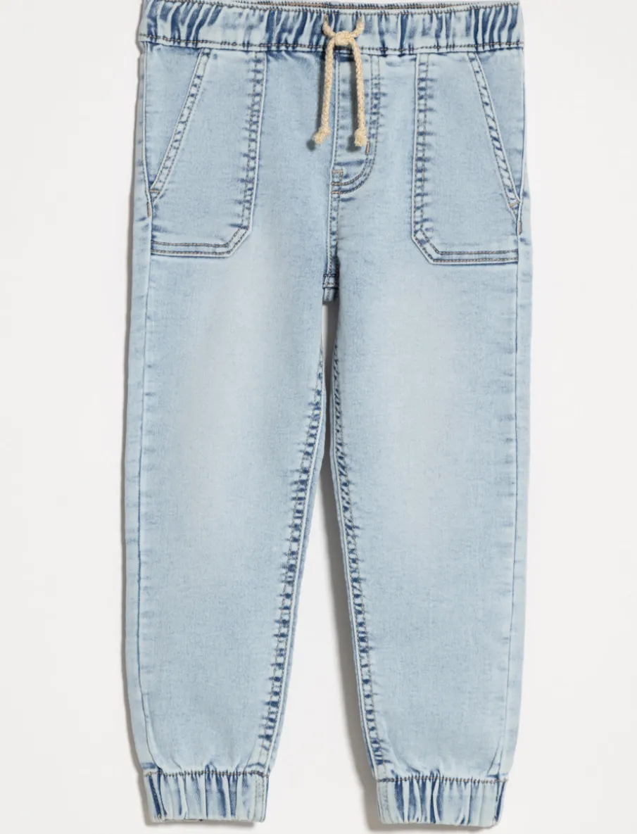 Stretch Denim Joggers