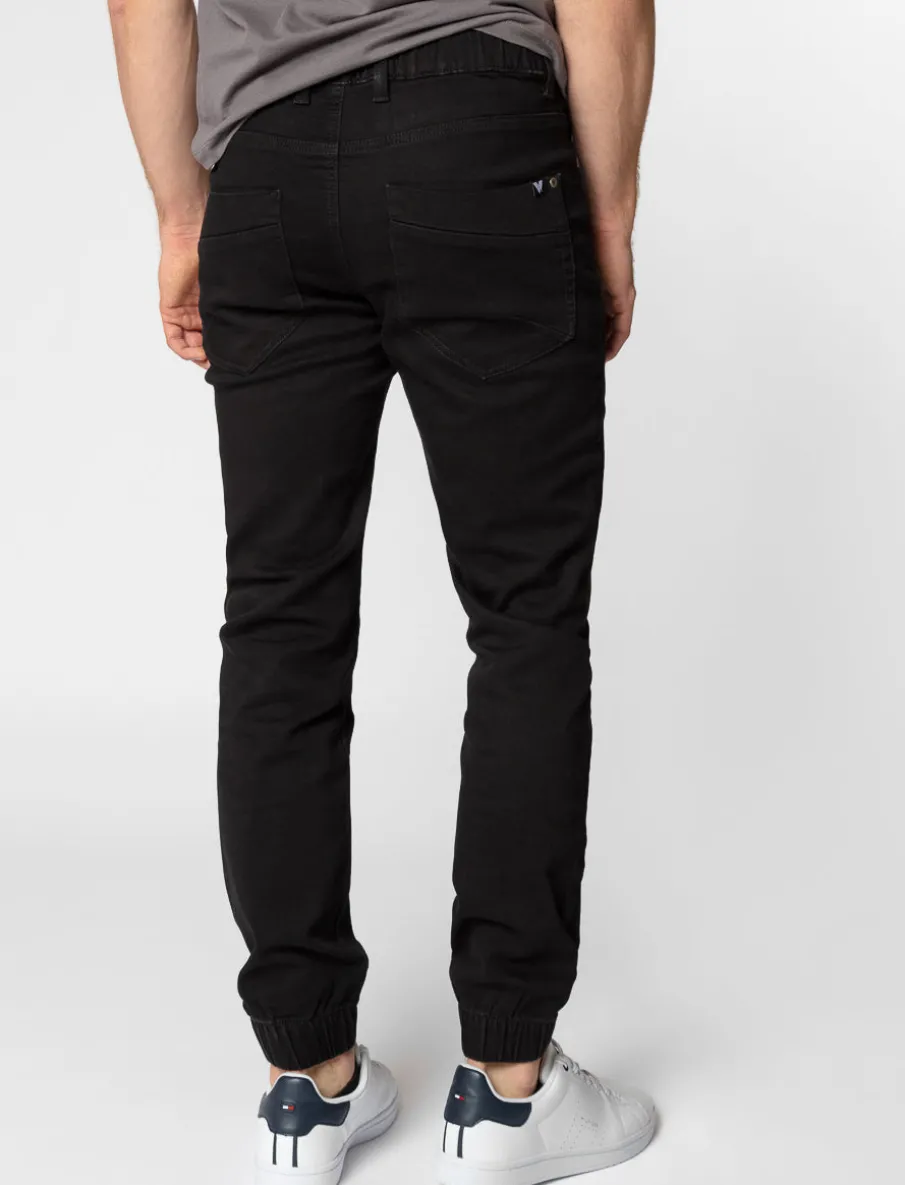 Stretch Denim Joggers