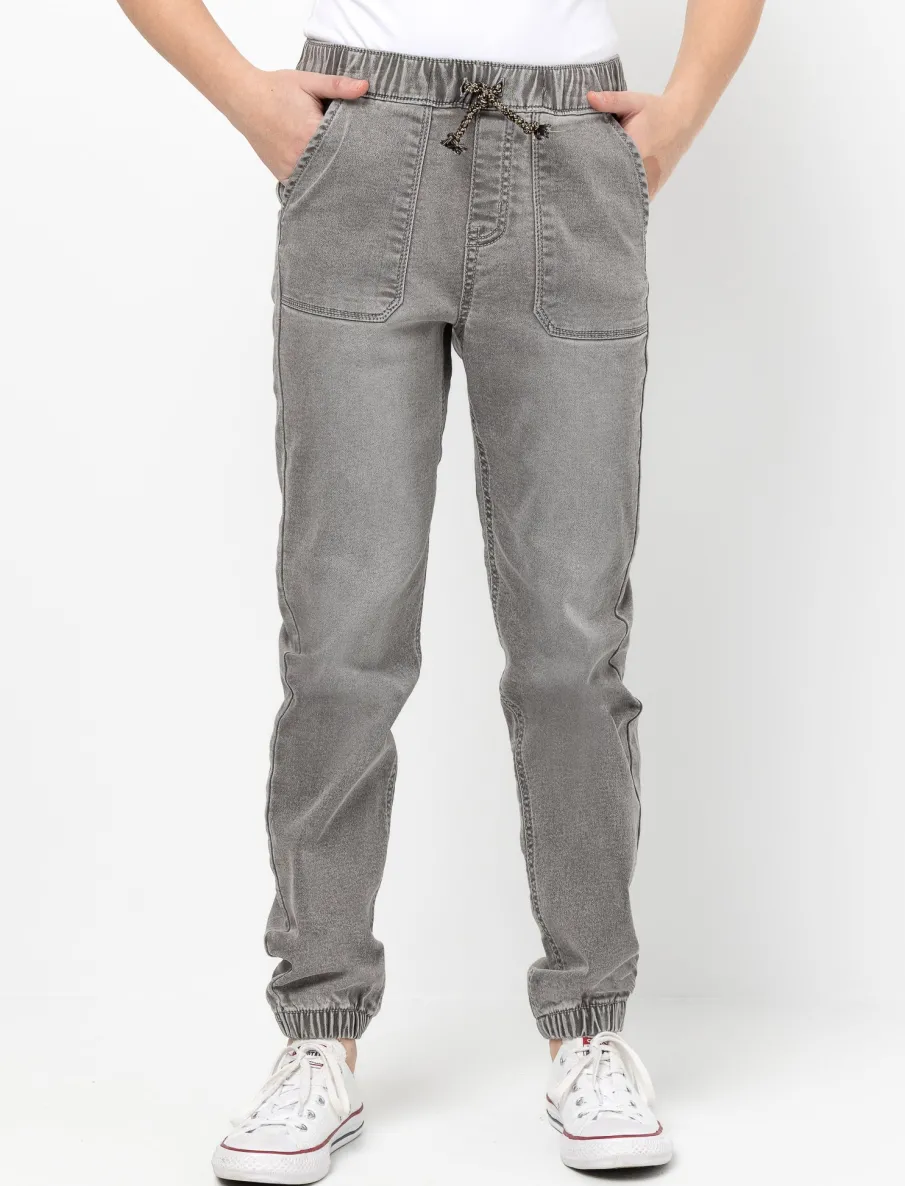 Stretch Denim Joggers