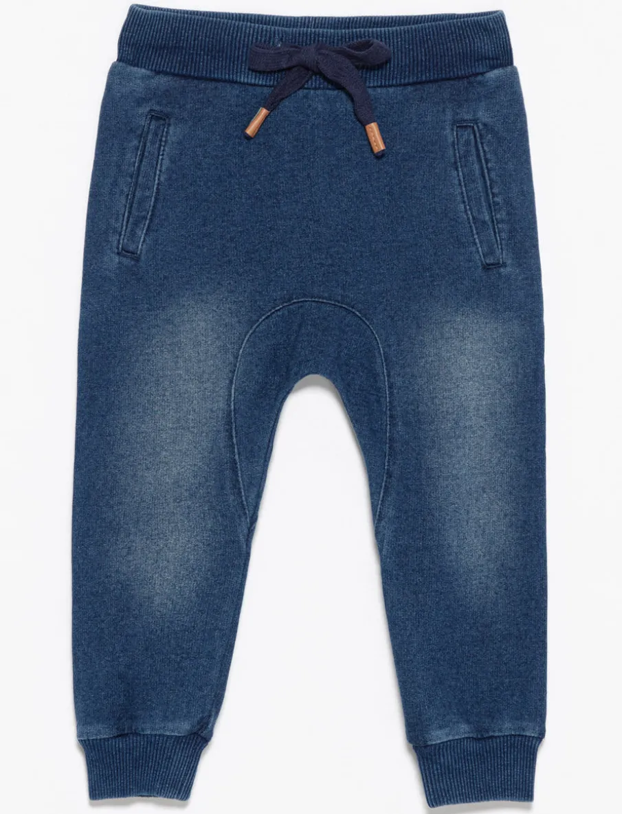 Stretch Denim Joggers
