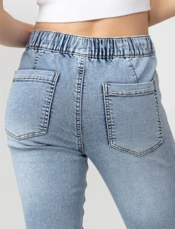 Stretch Denim Joggers
