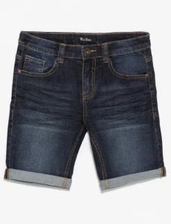 Stretch Denim Shorts