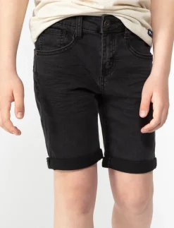 Stretch Denim Shorts