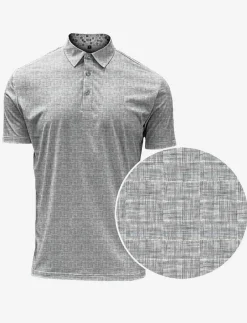 Stretch Printed Polo