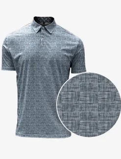 Stretch Printed Polo