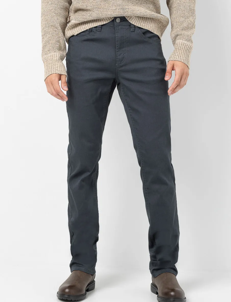 Stretch Straight Pants