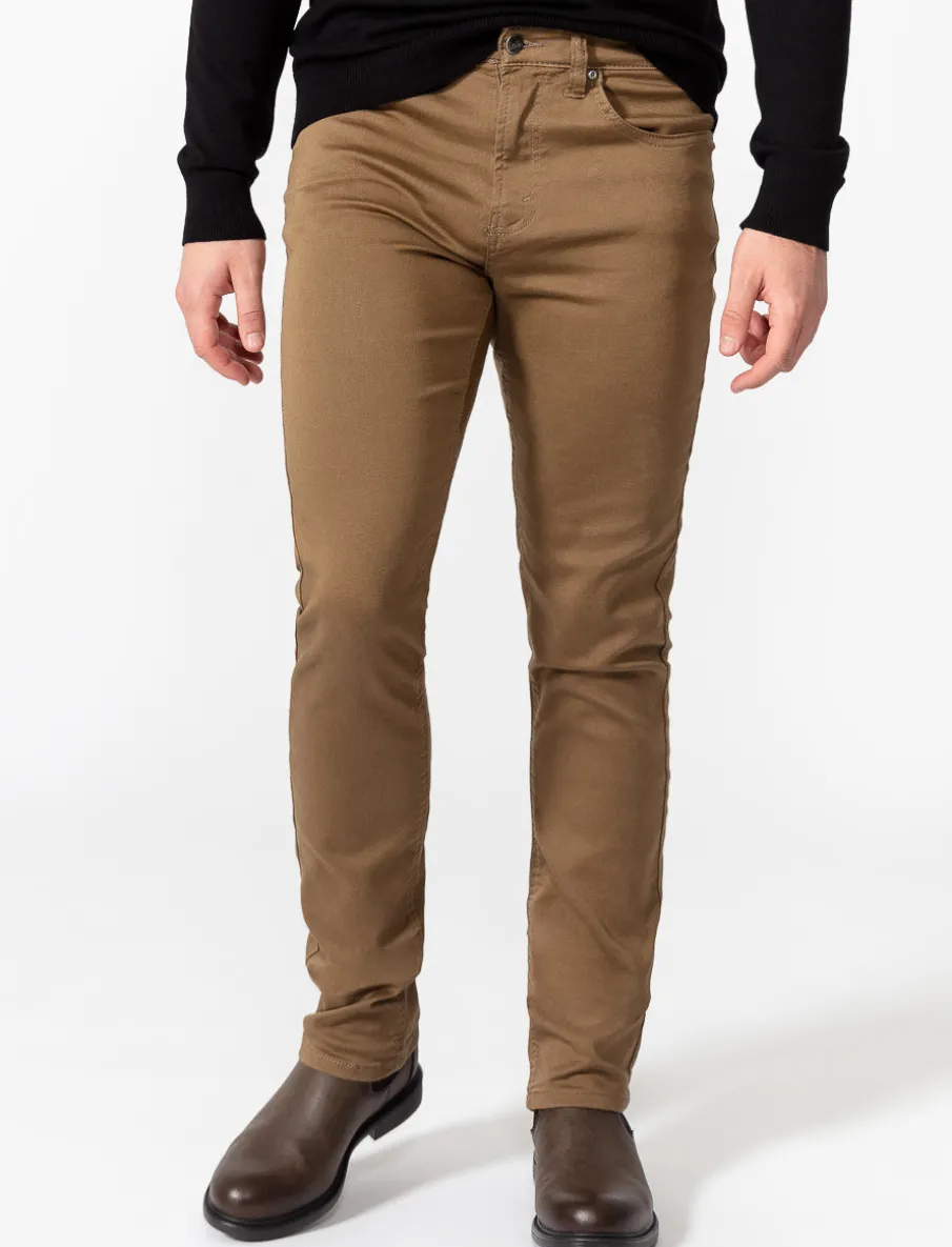 Stretch Straight Pants
