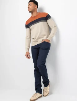 Stretch Straight Pants