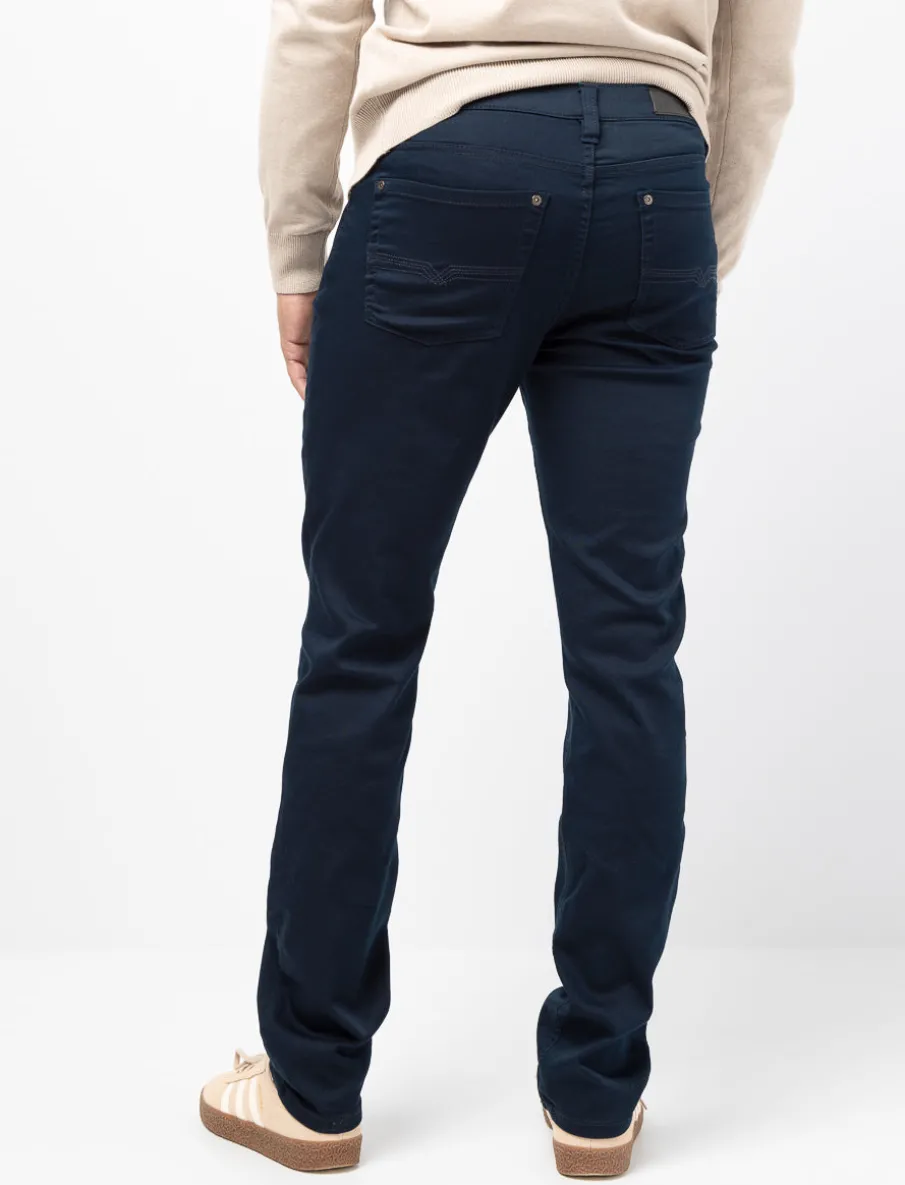 Stretch Straight Pants