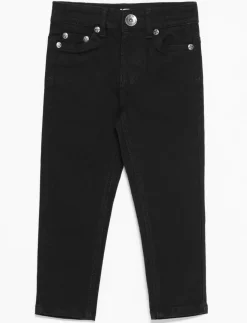 Stretch Straight-leg Pants