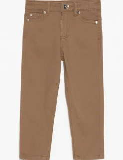 Stretch Straight-leg Pants