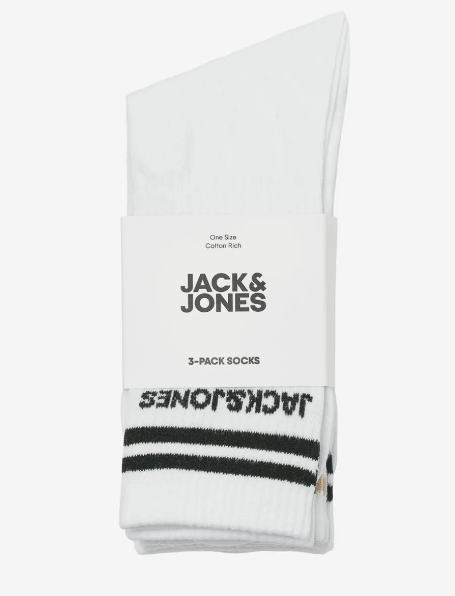 Striped Crew Socks - Pack of 3