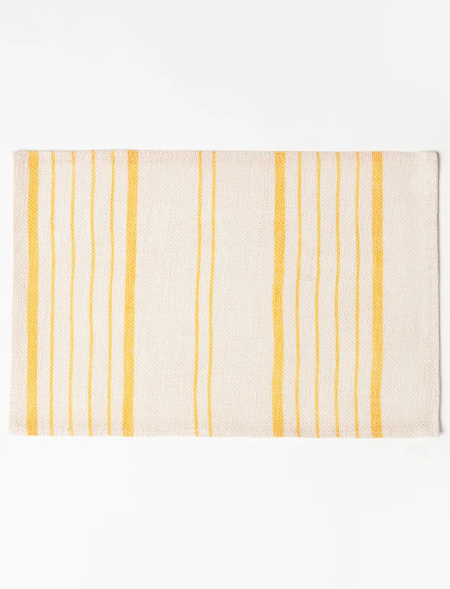Striped Jute Placemat