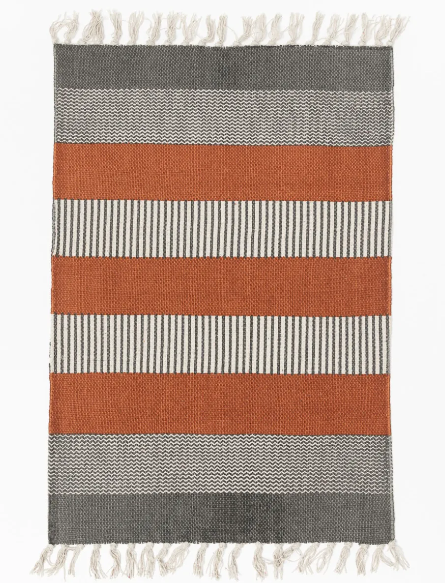 Striped Jute Rug