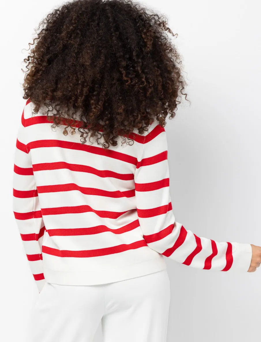 Striped Knit Cardigan