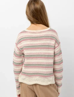 Striped Knit Sweater