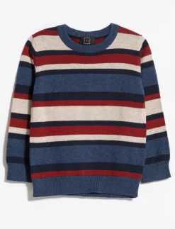 Striped Knit Sweater