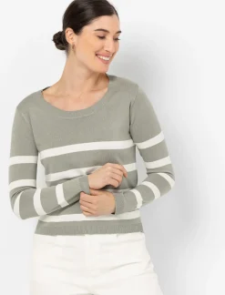 Striped Knit Sweater