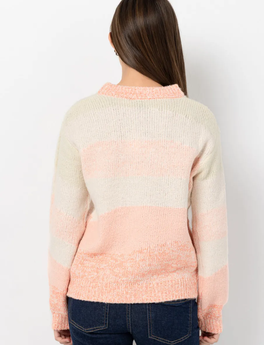 Striped Knit Sweater