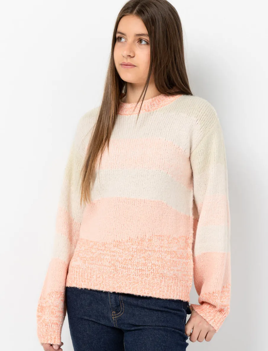 Striped Knit Sweater