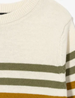 Striped Knit Sweater