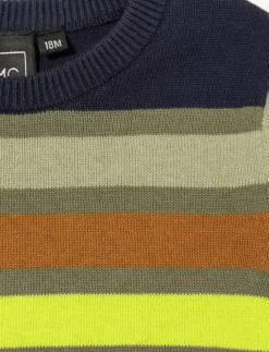 Striped Knit Sweater