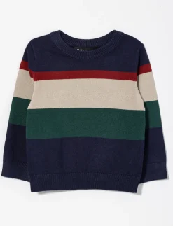 Striped Knit Sweater - Baby Boy