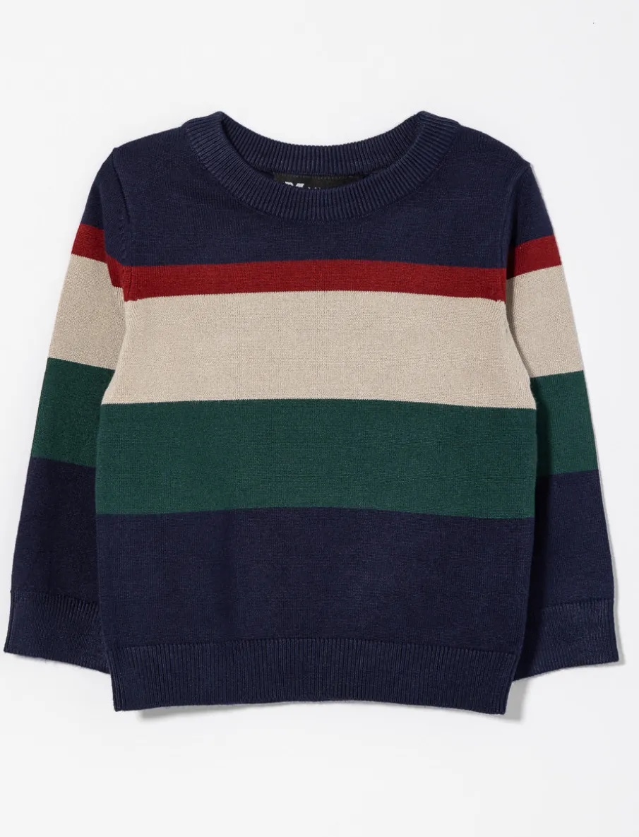 Striped Knit Sweater - Baby Boy