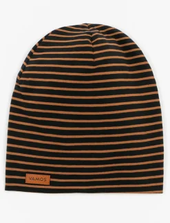 Striped Organic Cotton Beanie