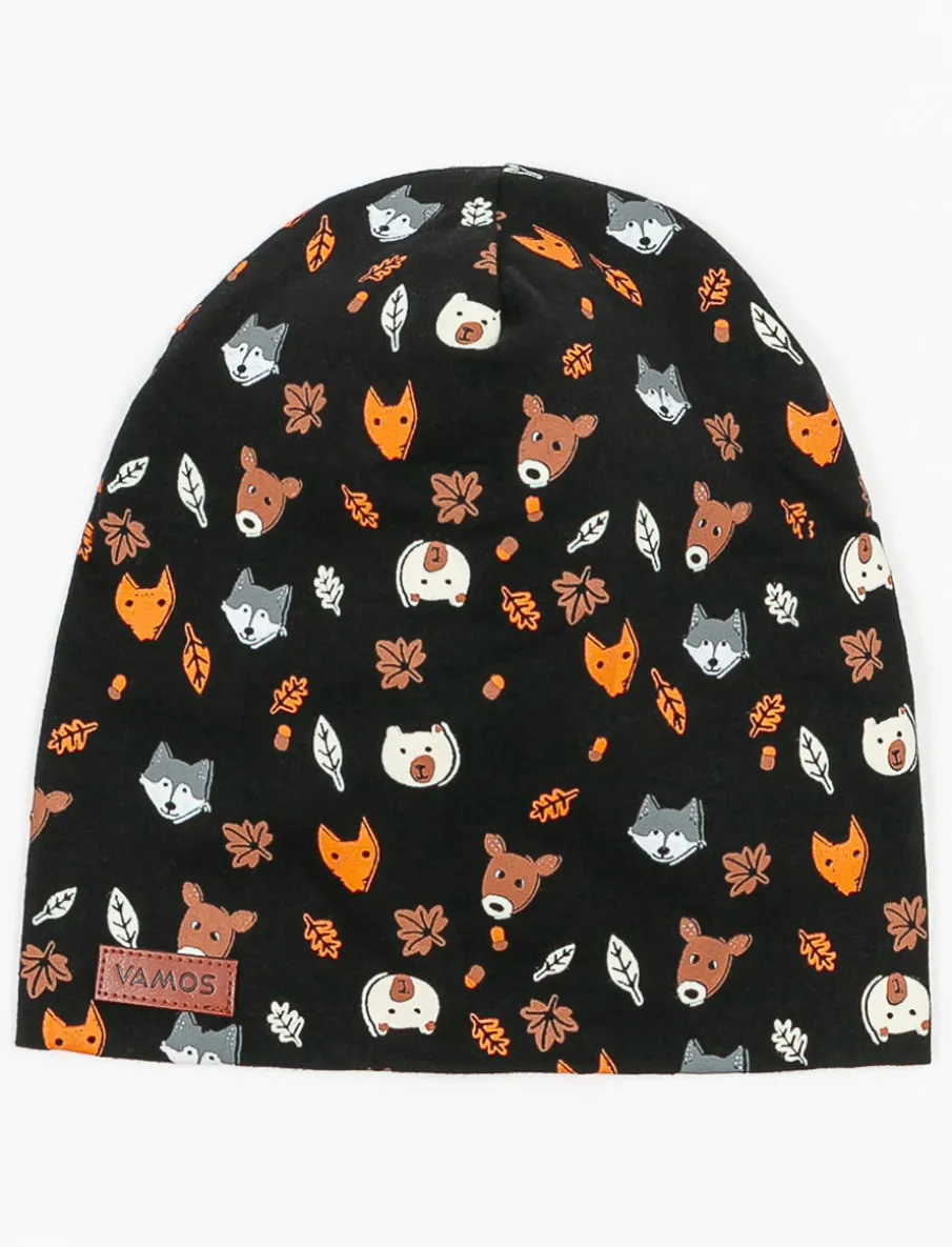 Striped Organic Cotton Beanie - Children