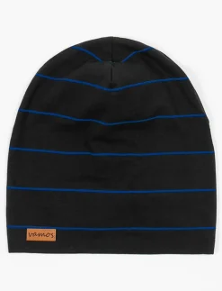 Striped Organic Cotton Beanie - Children