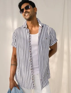 Striped Pocket Shirt