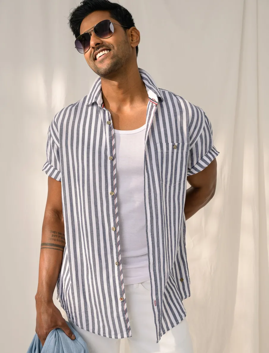 Striped Pocket Shirt