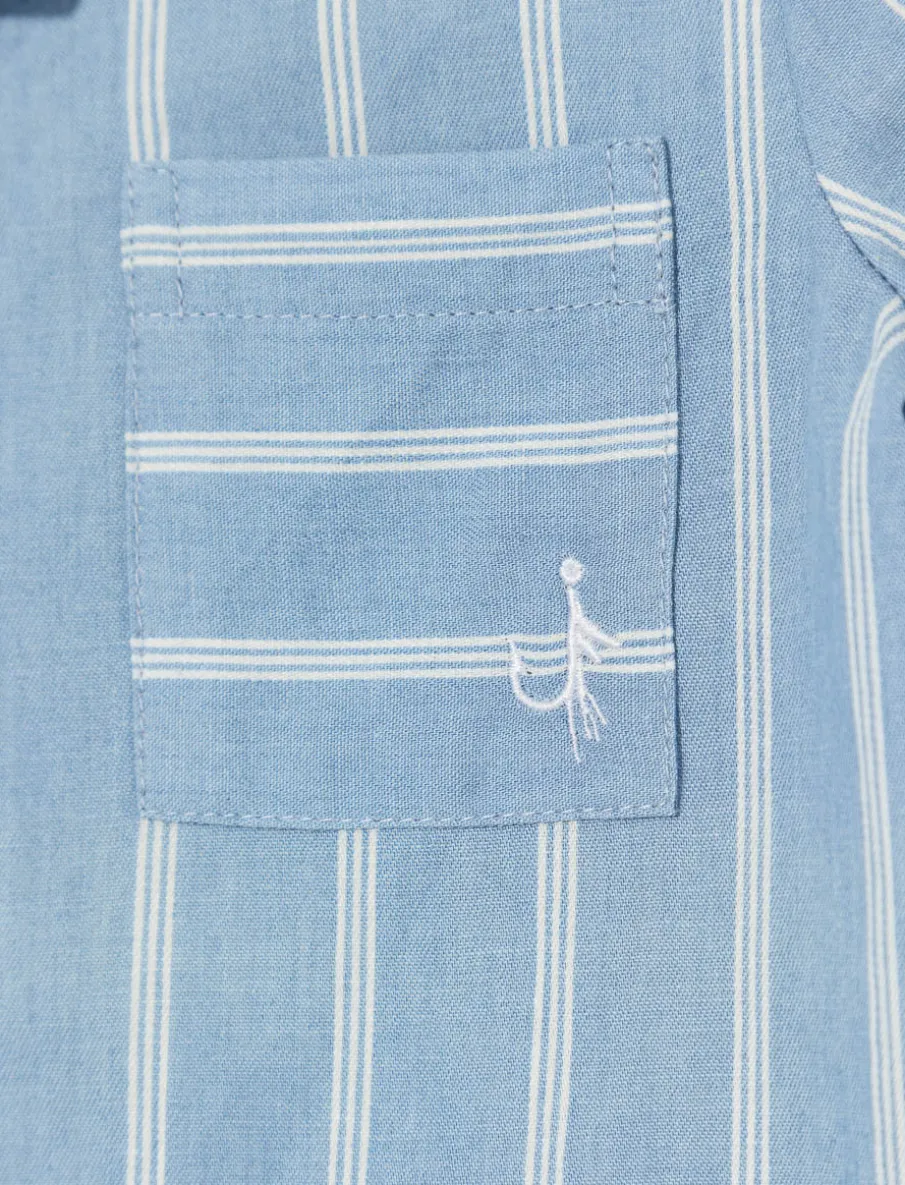 Striped Pocket Shirt - Little Boy