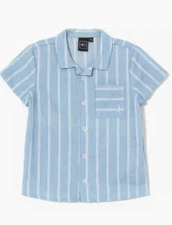 Striped Pocket Shirt - Little Boy