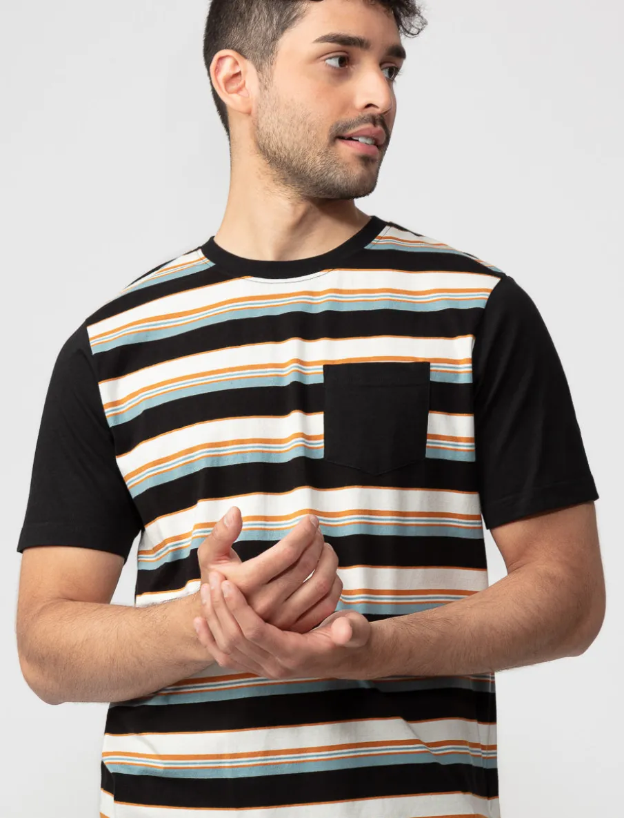 Striped Pocket T-shirt