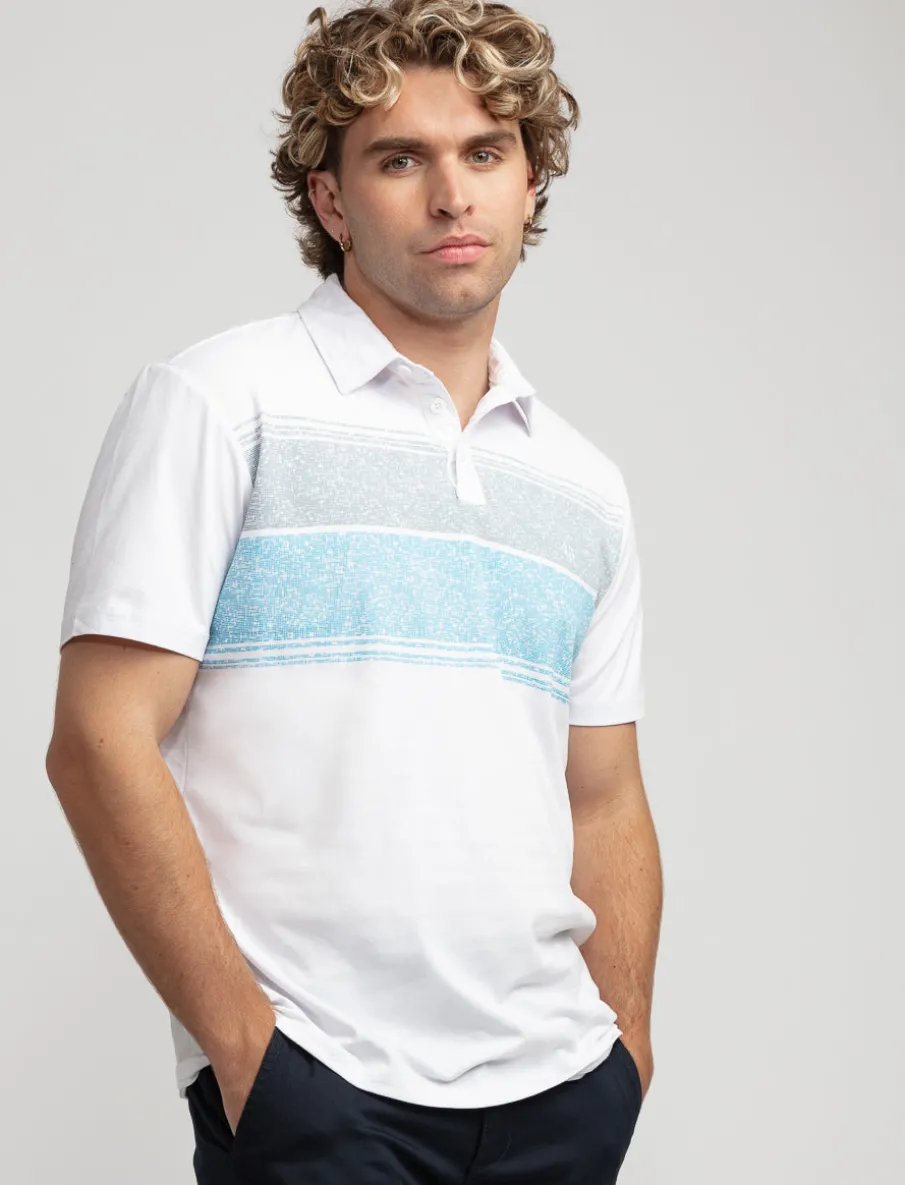 Striped Polo T-shirt