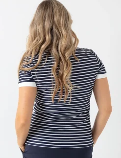 Striped Polo T-shirt