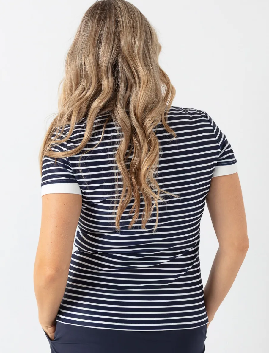 Striped Polo T-shirt