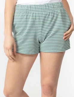 Striped Pull-on Shorts