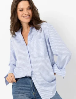 Striped Rhinestone Shirt